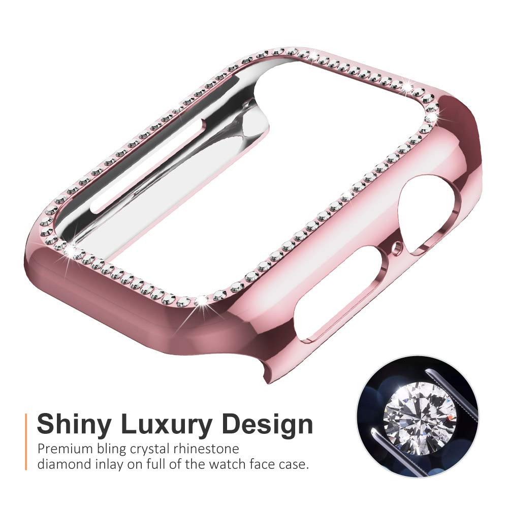 Ốp Bảo Vệ Mặt Đồng Hồ Thông Minh Apple Watch Series 7 6 5 4 3 41mm 45mm 38mm 40mm 42mm 44mm 7