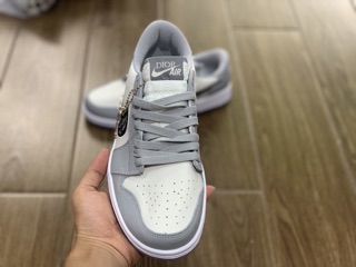 Giày JODAN  cổ thấp xám cao cấp
