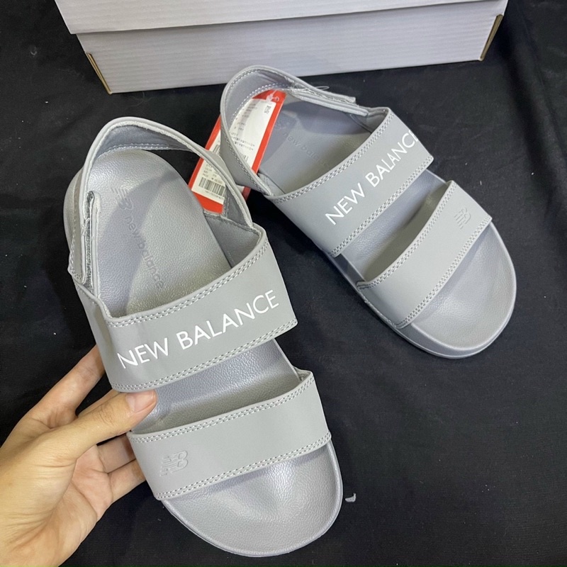 Sandal newbalance xám siêu đẹp cho nam nữ