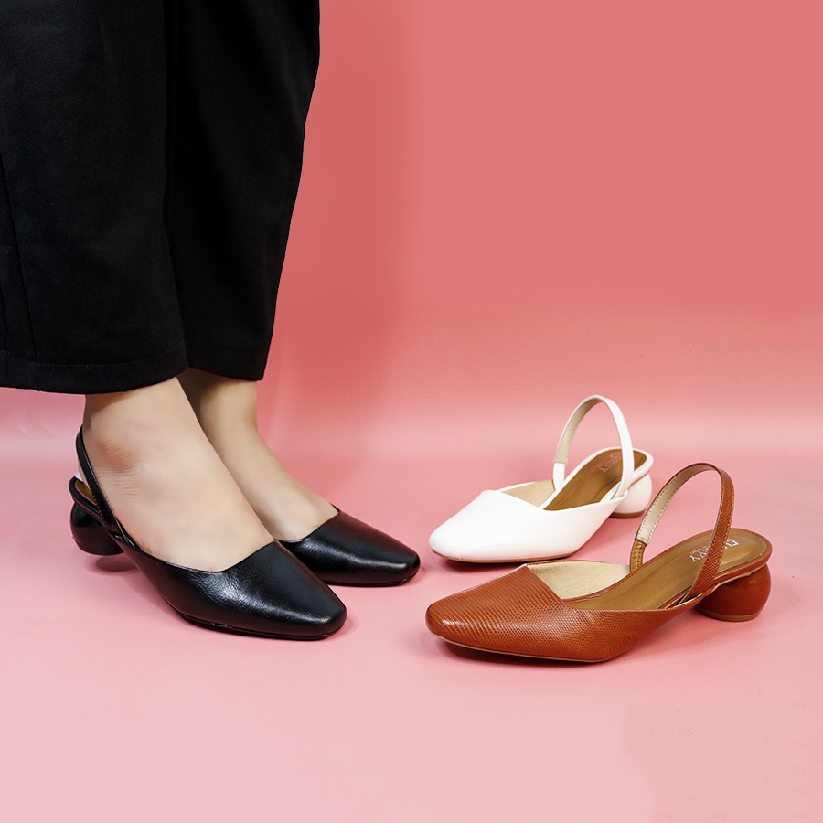 (FREESHIP) Giày sandal cao gót singblack quai thun thời trang nữ đi làm, công sở, đi dạo, đi chơi thường ngày