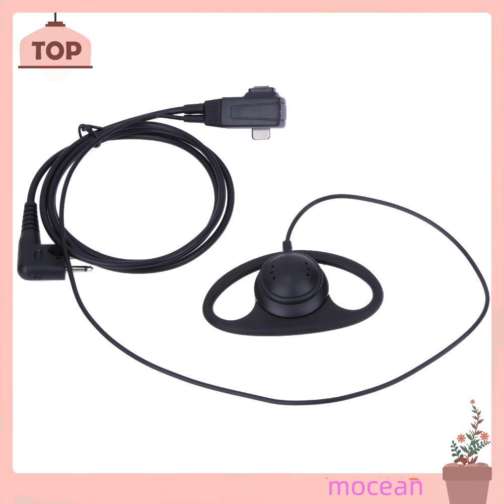 Tai Nghe 2 Pin Chữ D Có Mic Cho Máy Bộ Đàm Motorola Gp88 Ct150 P040 Radio