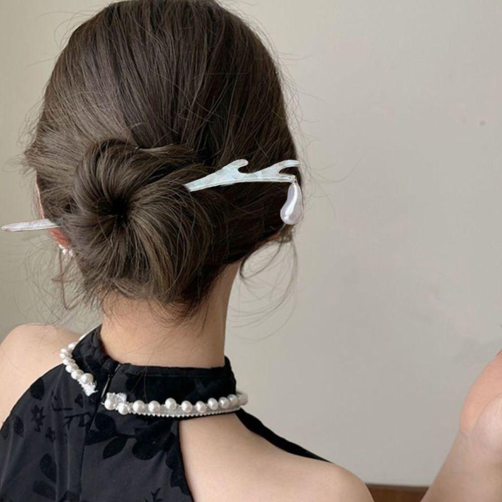 Trâm Cài Tóc Phong Cách Trung Hoa Đơn Giản Cho Cô Dâu