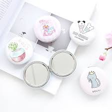 Gương mini dễ thương Hàn Quốc-Gương Soi Bỏ Túi_Shop Hoài Vũ