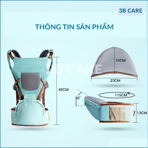 ĐỊU NGỒI CHO BÉ BABY LAB