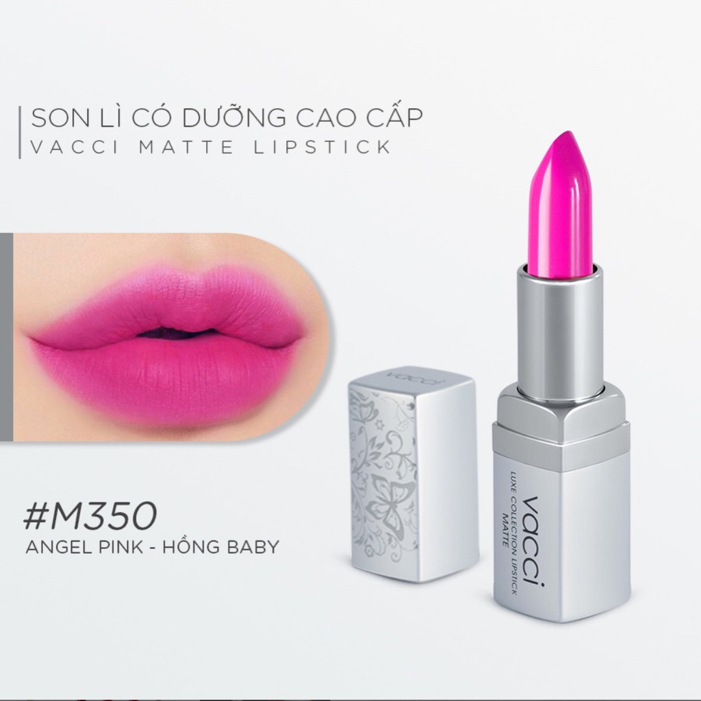 SON LÌ VACCI CAO CẤP LÂU PHAI - VACCI LIPSTICK MATTE