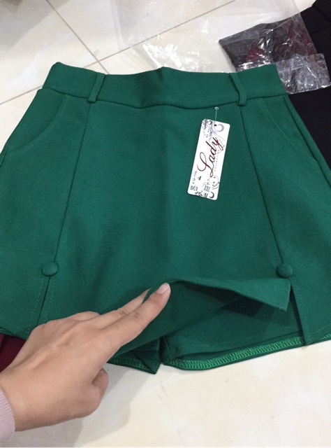 Quần thun giả váy