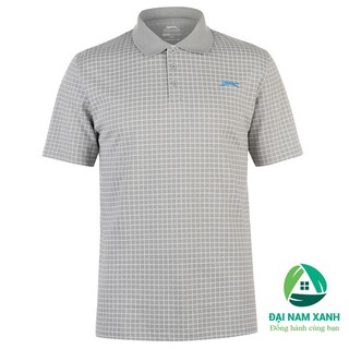 Áo thun nam Slazenger Check Golf Polo - Hàng size châu Âu