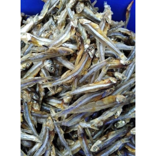 1kg combo cá khô mùa dịch gồm cá chỉ, cá kèo, cá cơm và mực