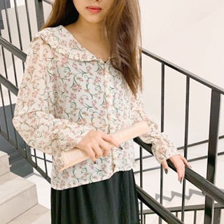 Áo sơ mi nữ hoa
