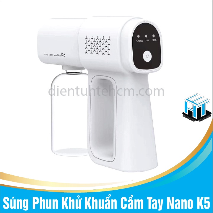 Súng Phun Khử Khuẩn Cầm Tay Nano K5