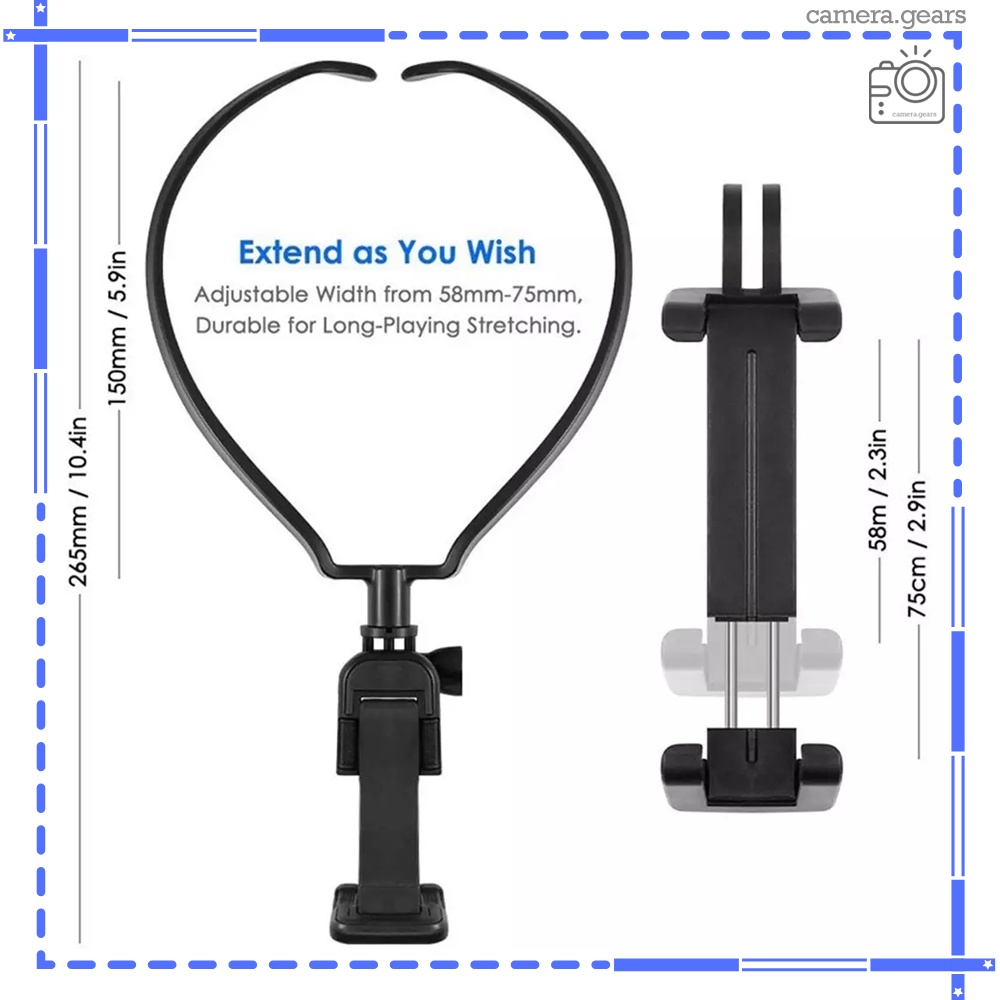 Ulanzi Go Quick 2, vòng đeo cổ cho gopro, điện thoại và các loại action cam khác