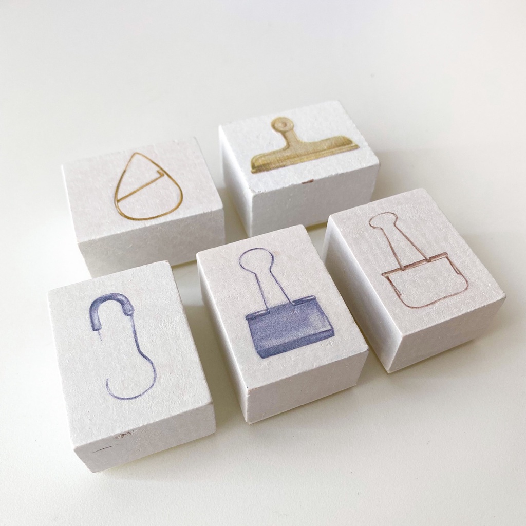 Con Dấu Foam - Con Dấu Trang Trí Sổ - Hidari