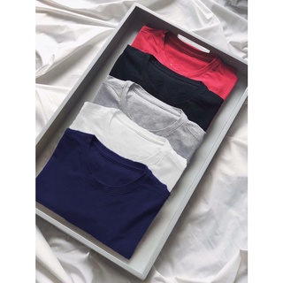 Áo thun nam cổ tròn cotton Premium 5 màu mới trẻ trung, lịch lãm