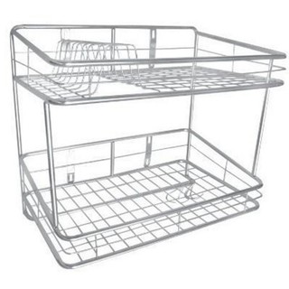 Kệ treo chén dĩa tiện lợi - Inox 20