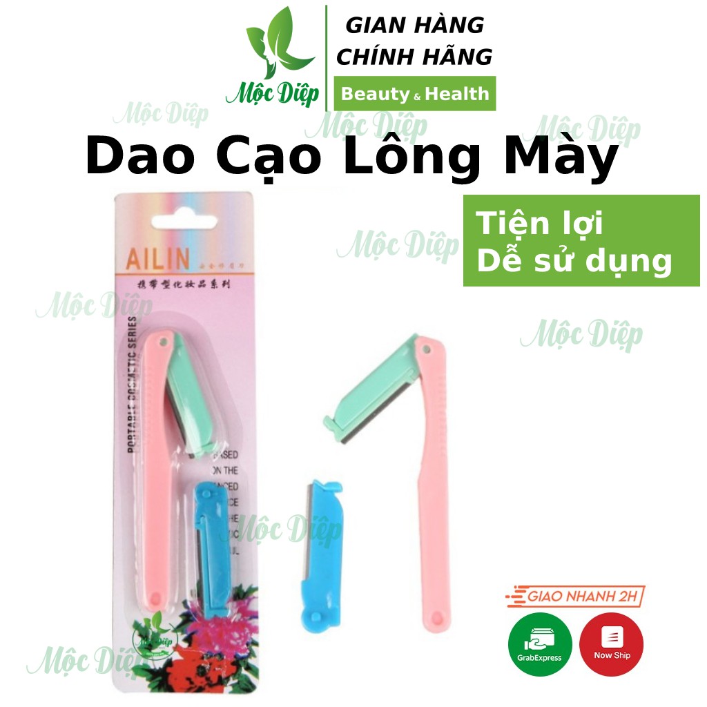 Dao cạo lông mày - cạo lông nách cho chị em phụ nữ, tiện lợi, an toàn