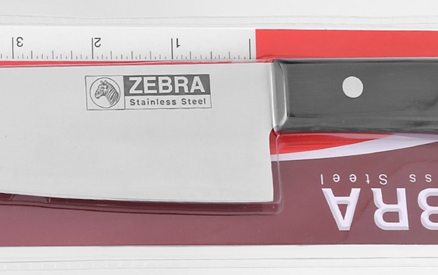 Dao Inox Zebra 6.5” Japanese Cleaver Knife Chef 100254