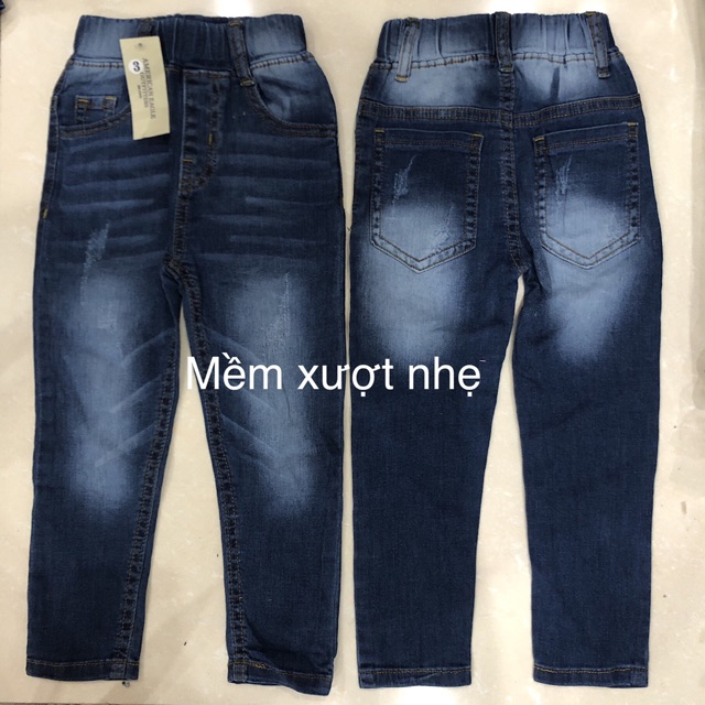 Quần Jeans dài bé trai 10kg -20kg tổng hợp