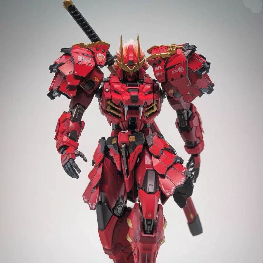Cái mới❦Người vận chuyển Mới Gundam HG / MG Hộp mù lắp ráp Mô hình Áo giáp Pei Zhihu Lu Bu Ao Bing Qianjiang White