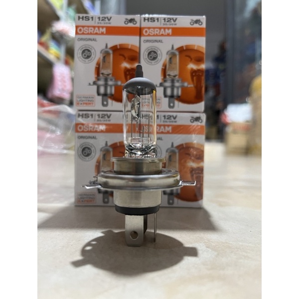 OSRAM 3 chân- Bóng đèn xe máy OSRAM  12V35W