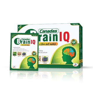 Cốm bổ não cho bé canadas brain iq - hộp 24 gói