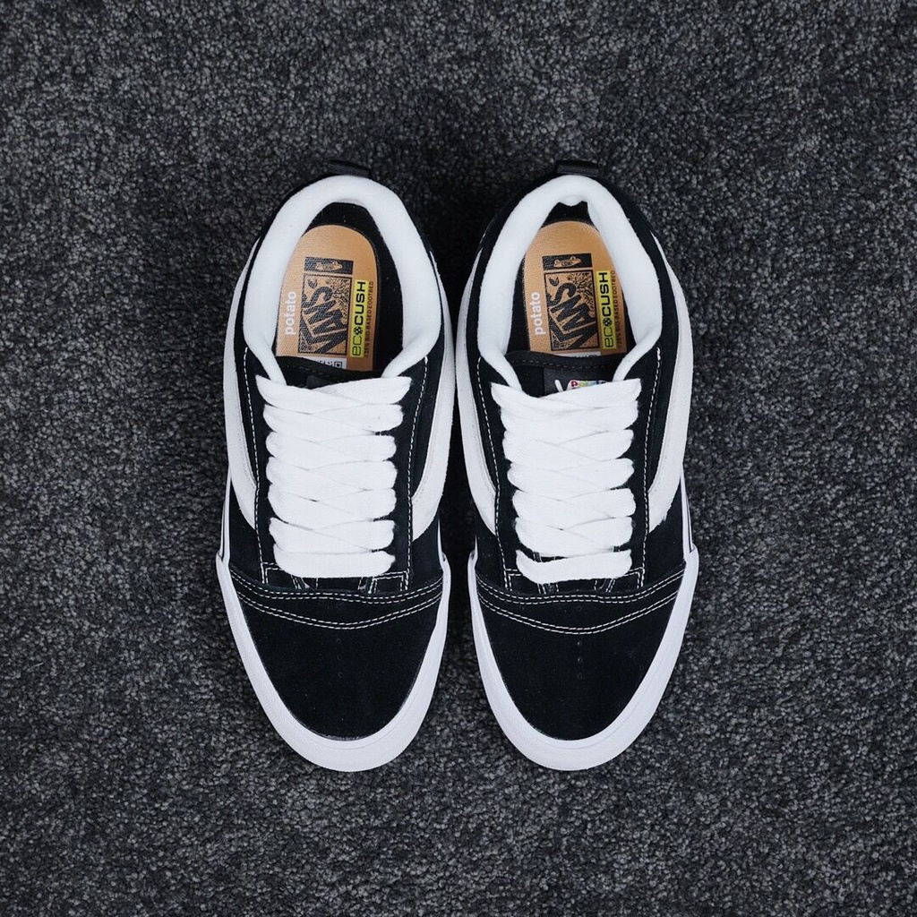 Hộp Đầy Đủ | Giày Thể Thao Canvas VN0A7Q5JB3P 35-44 Imran Potato x Vans Vault Knu-Skool VR3 LX