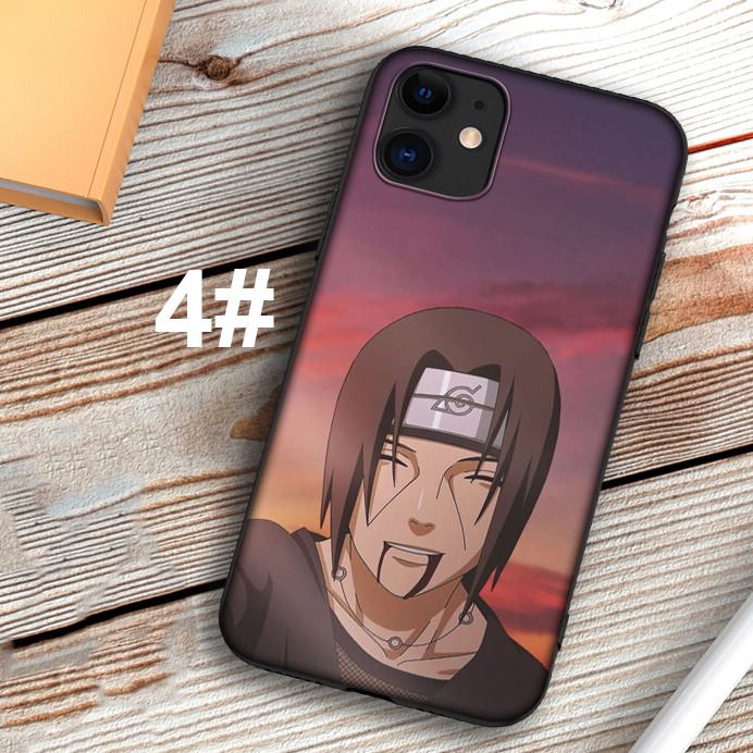 Ốp điện thoại mềm in hình Uchiha Itachi Naruto SH191 cho iPhone XR X Xs Max 6+ 6s+ 7+ 8+ 6 6s 7 8 Plus 5 5s SE 2020