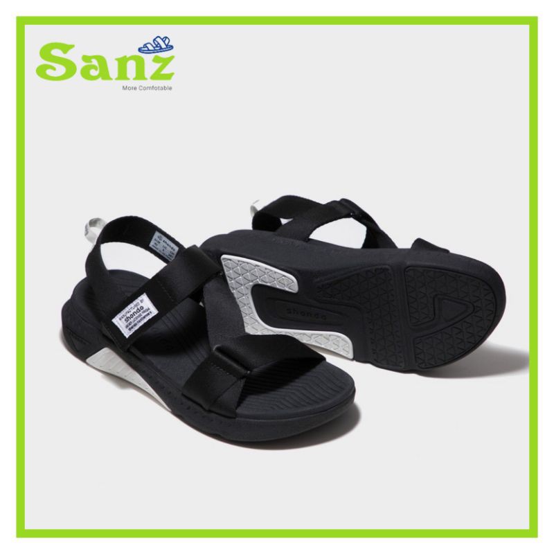 Giày Sandal Shondo Shat F7 Racing Full đen Chính Hãng 100%