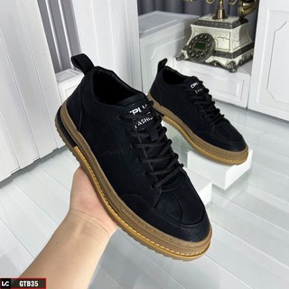 Giày Da Nam - Da Bò Sáp Thật Hàng Siêu Đẹp- Thời Trang Cao Cấp- ĐẾ CAO SU ÊM CHÂN PHONG CÁCH TRẺ TRUNG