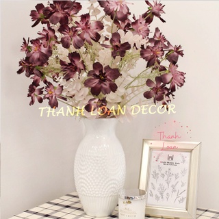 Lọ hoa Bát Tràng - Bình hoa gốm đẹp men sứ sương - Nhiều mẫu decor trang trí