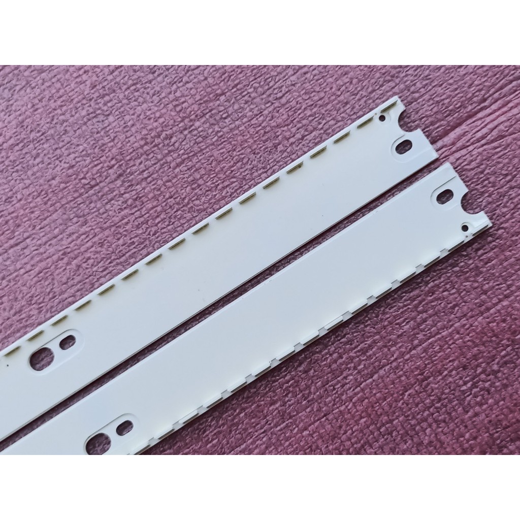 BỘ LED TIVI SAMSUNG 49KU6400 49KU6500 49MU6400 49MU6500 MỚI 100% BỘ 2 THANH TRÁI VÀ PHẢI, MỖI THANH 58 BÓNG, DÀI 53,2cm