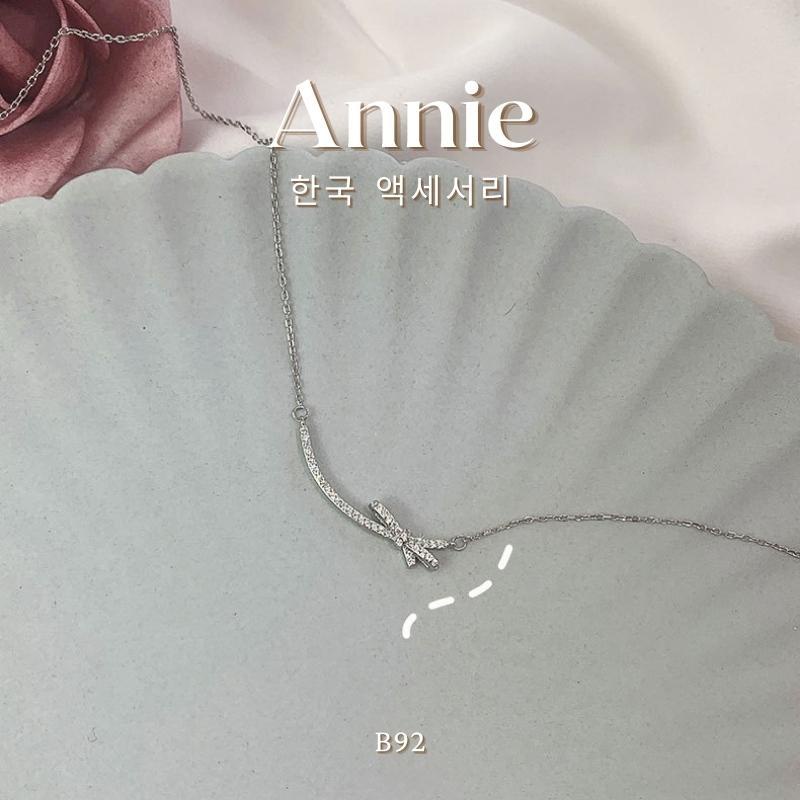 Dây chuyền sợi mảnh đính đá cao cấp tinh xảo dành cho nữ thời trang Annie B92