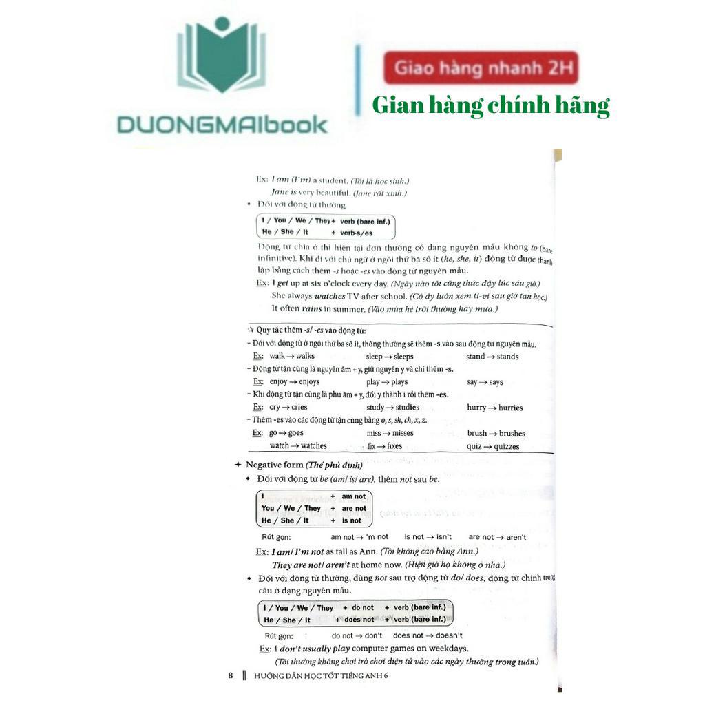 Sách - Hướng dẫn học tốt Tiếng anh 6  - Mai Lan Hương