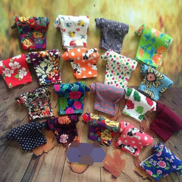 Combo quần legging cho bé