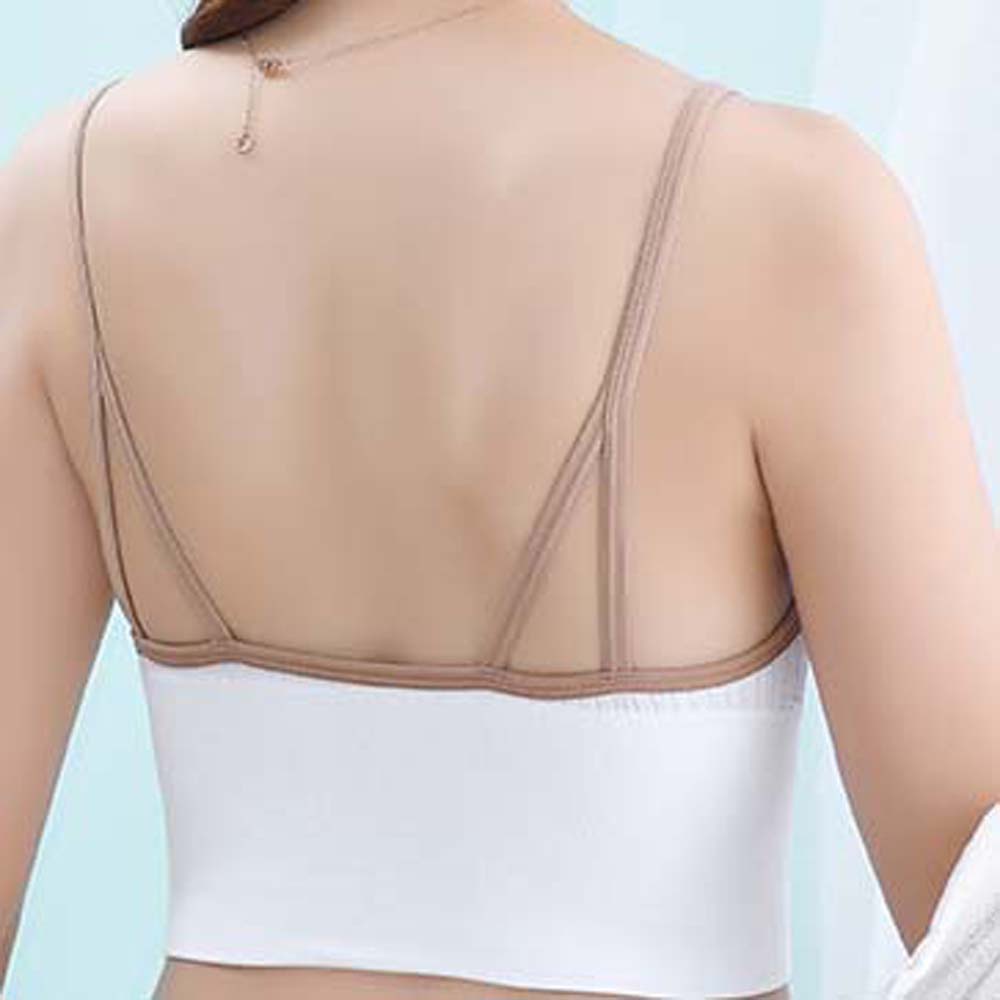 Áo Ngực Không Đường May Cổ Chữ V Có Khóa Kéo Hở Lưng Gợi Cảm Cho Nữ