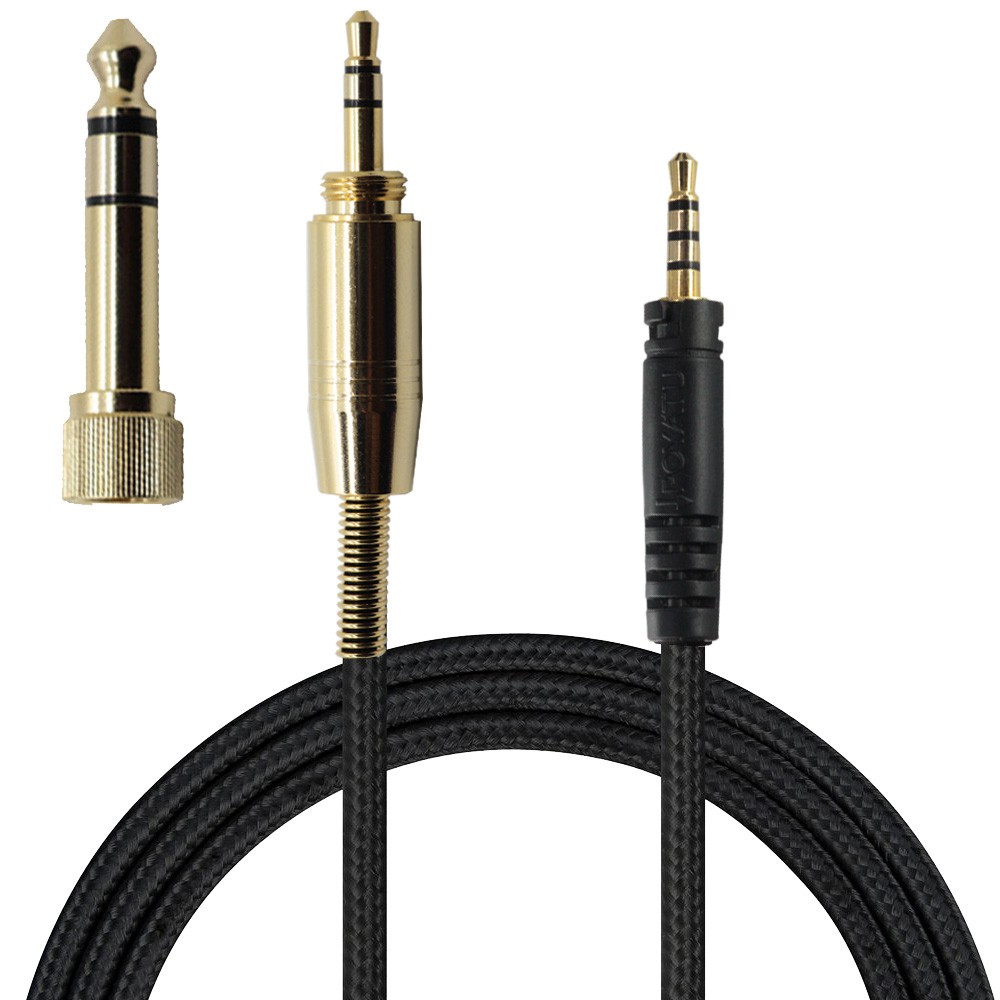 Dây Cáp Thay Thế Cho Tai Nghe Sennheiser Hd4.40 Hd 4.40 Bt Hd4.50 Hd 4.50 Btnc Hd4.30i Hd4.30g 6.35mm