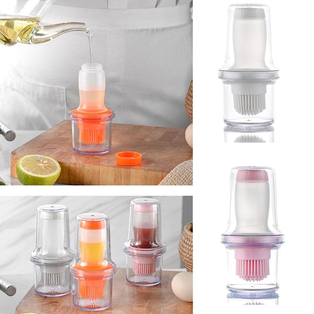 JANE Bình Đựng Dầu Có Cọ Quét Bằng Silicone Tiện Lợi Dành Cho Nhà Bếp