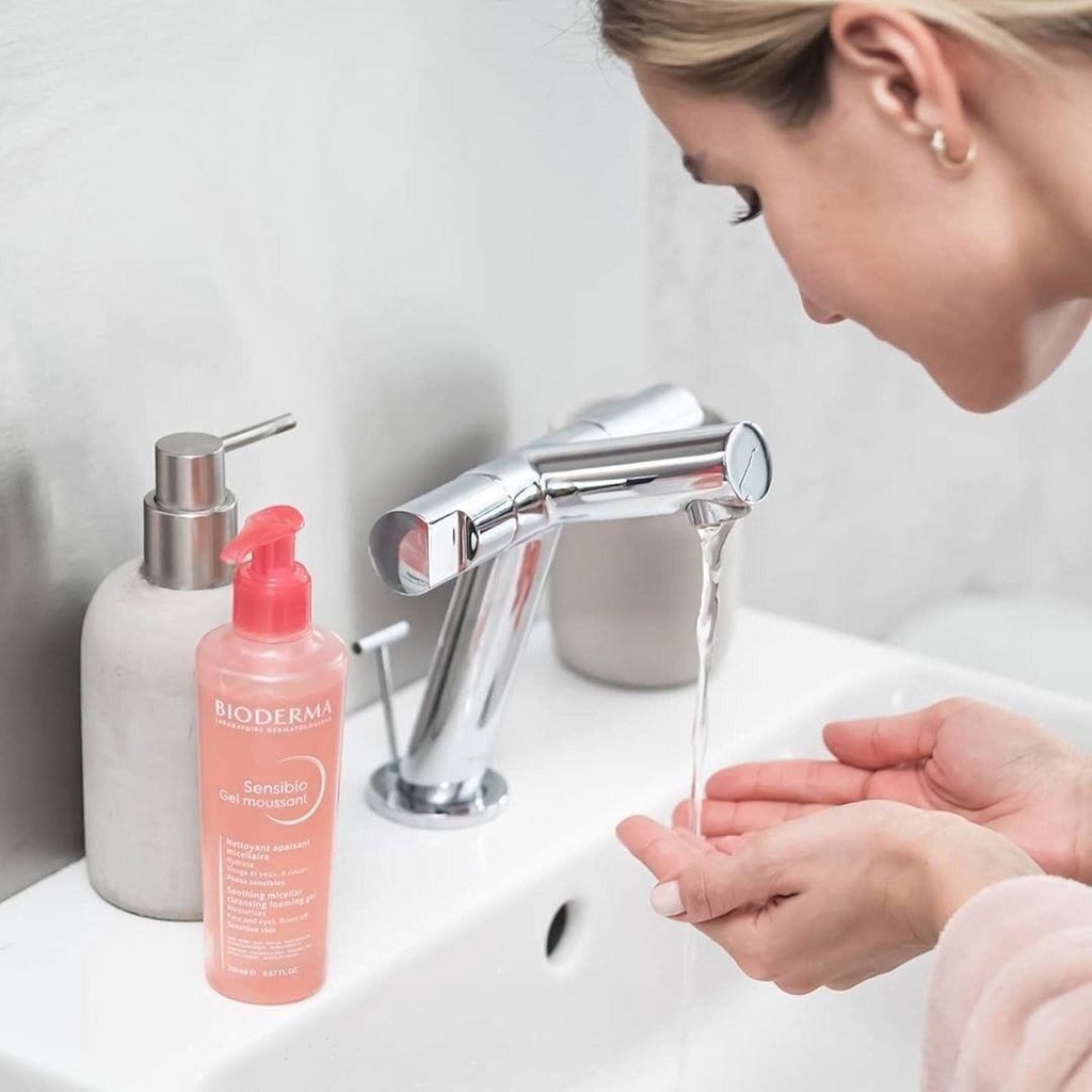 Gel Rửa Mặt Tạo Bọt Cho Da Nhạy Cảm Bioderma Sensibio Moussant 45ml, 100ml và 200ml - Khongcoson | BigBuy360 - bigbuy360.vn