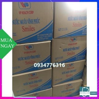 Nước Muối Vĩnh Phúc Chai 1000ml ( thùng 12 chai)