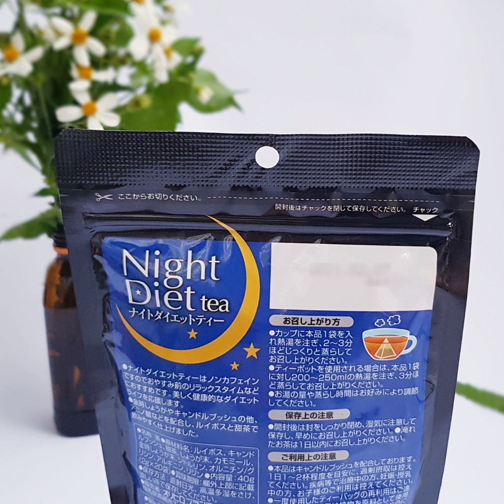 TRÀ GIẢM CÂN NIGHT DIET TEA 40G