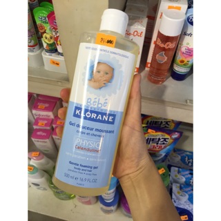 Sữa tắm gội Klorane chai lẻ 500ml