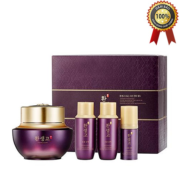 Bộ kem dưỡng da chống lão hóa Yehwadam Hwansaenggo Cream Special Set (4 Sản Phẩm)