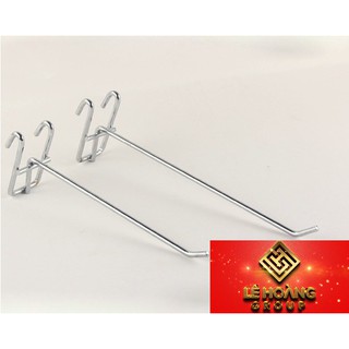 Móc Inox 30 Chiếc Tay Cài Lưới Dài 25Cm Bằng Inox Treo Phụ Kiện SHOP