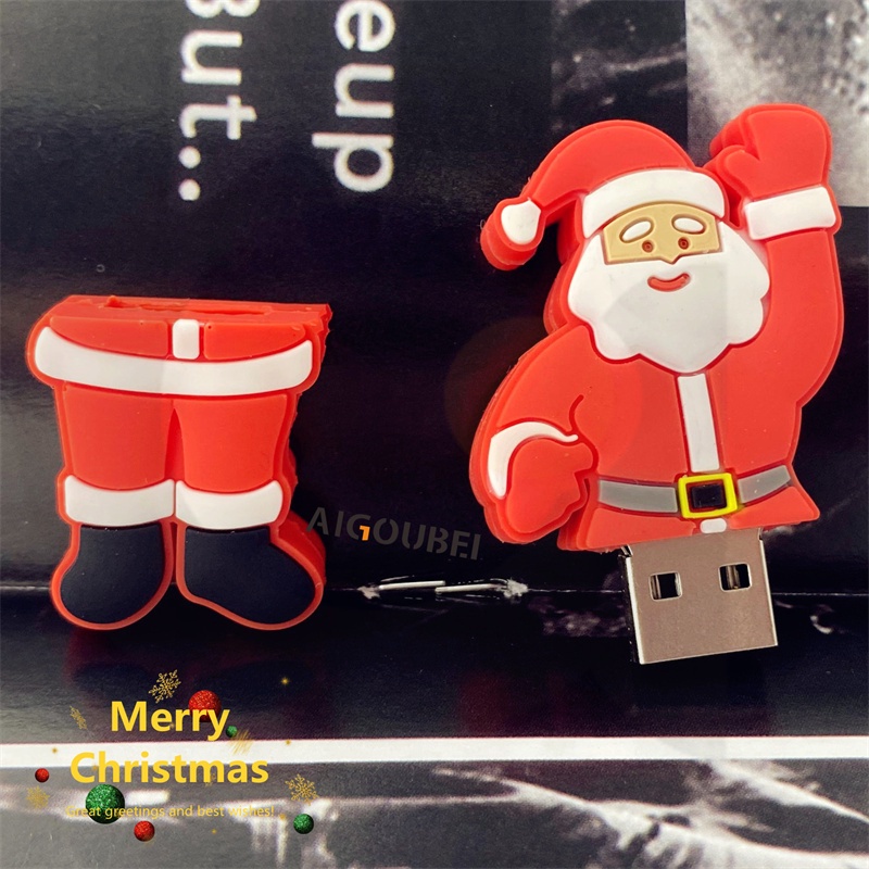 USB dung lượng 1GB 2GB 4GB 8GB 16GB 32GB 64GB 128GB hình ông già noel dễ thương