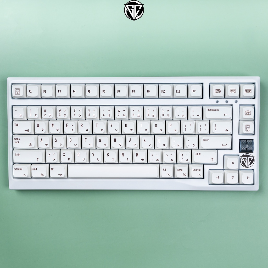 Keycap MACOS 123 nút bàn phím cơ nhựa PBT Profile XDA