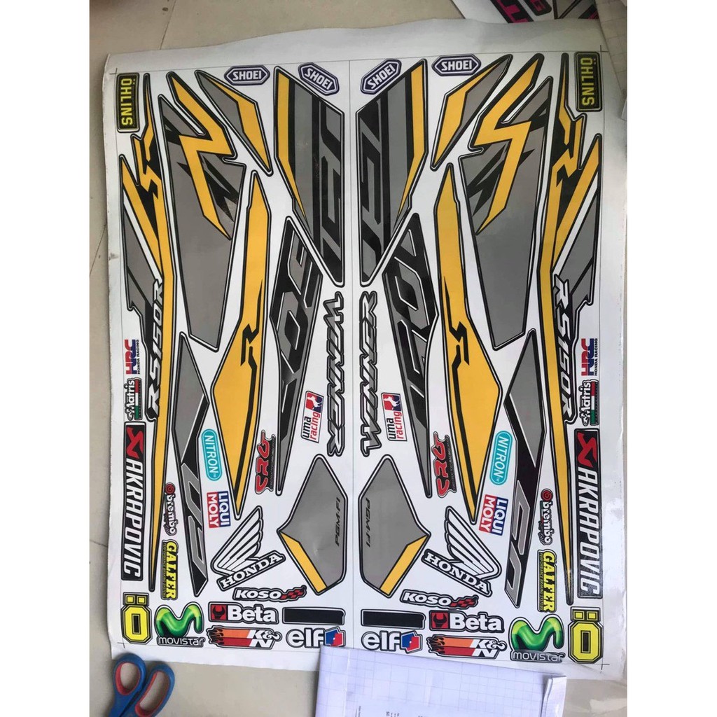Tem Rời Honda Winner 150 Version 19