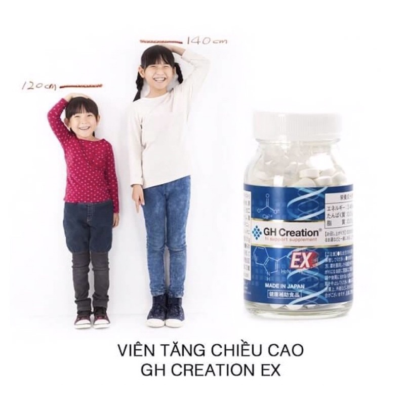 TĂNG CAO GH Creation Ex Nhật Bản