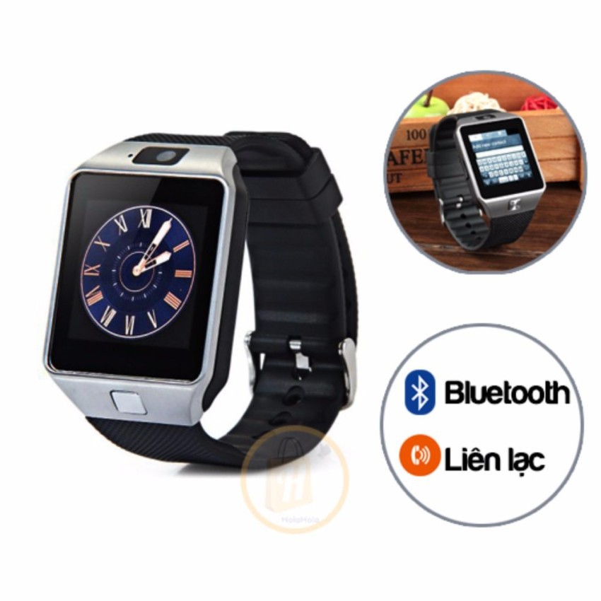 Đồng hồ thông minh Smartwatch DZ09 dùng sim thẻ độc lập + tặng kèm tai nghe blutooth s6