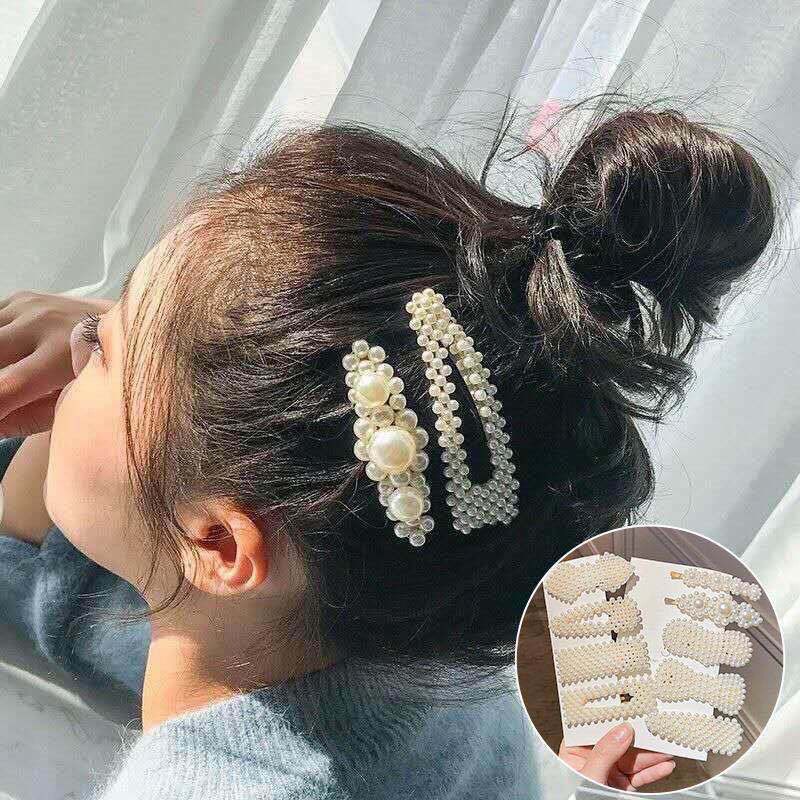 Combo 20 Kẹp Tóc Cho Nữ Phong Cách Hàn Quốc Đơn Giản Nhiều Mẫu