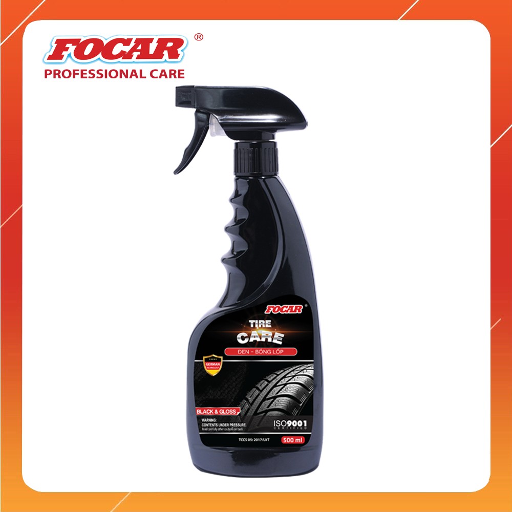 Dung dịch dưỡng đen bóng lốp FOCAR Tire Care 500ml