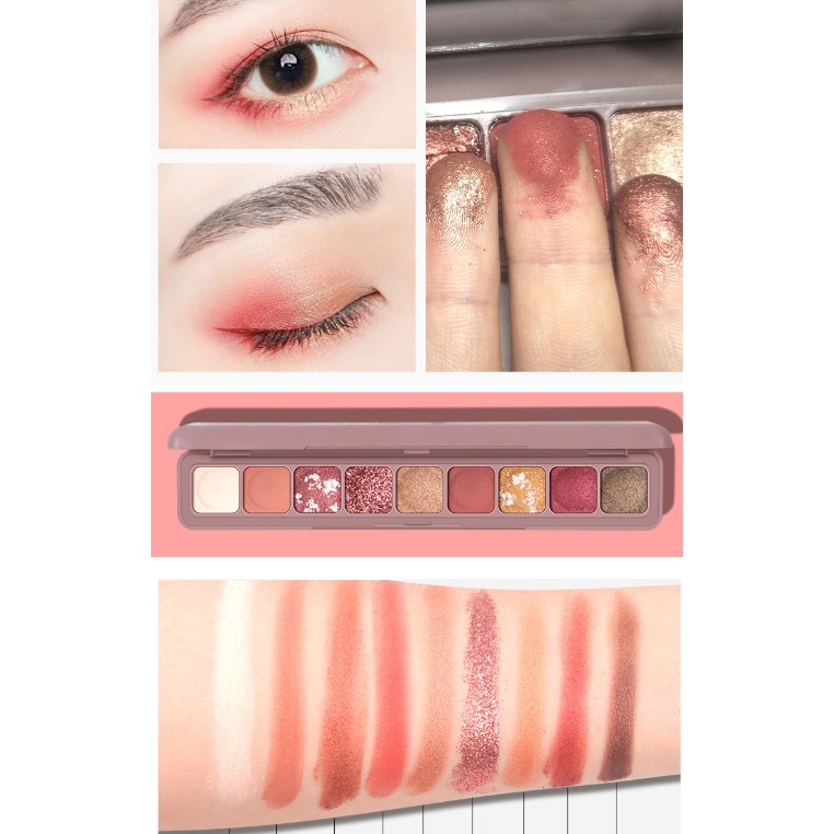 Bảng phấn mắt Novo 9 màu mềm mại | BigBuy360 - bigbuy360.vn